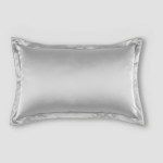 Svilena Jastučnica – Srebrno Siva